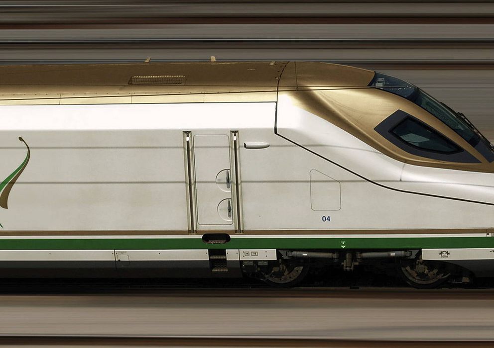 Foto: Tren de alta velocidad similar al que un consorcio español, liderado por Renfe, Adif y Talgo, entre otras compañías, construirá entre Medina y La Meca. (EFE)