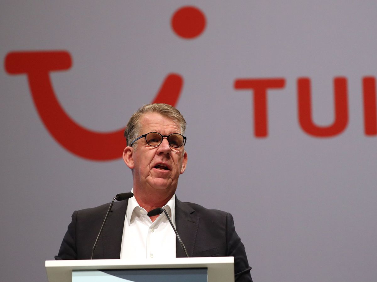 Foto: CEO de TUI, Friedrich Joussen (EFE)
