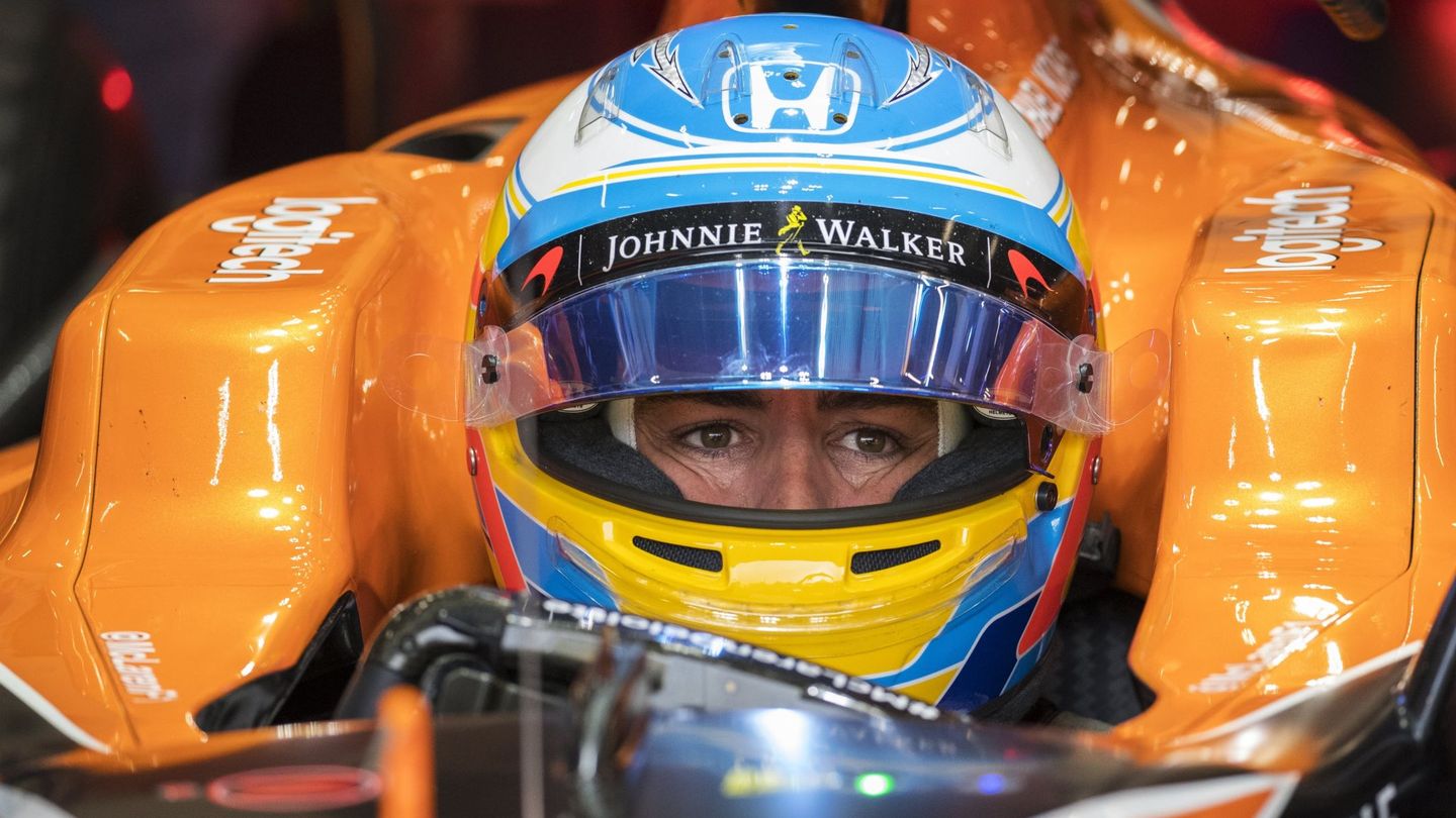A Fernando Alonso, ir a fondo le pasó factura en Spa. (EFE)