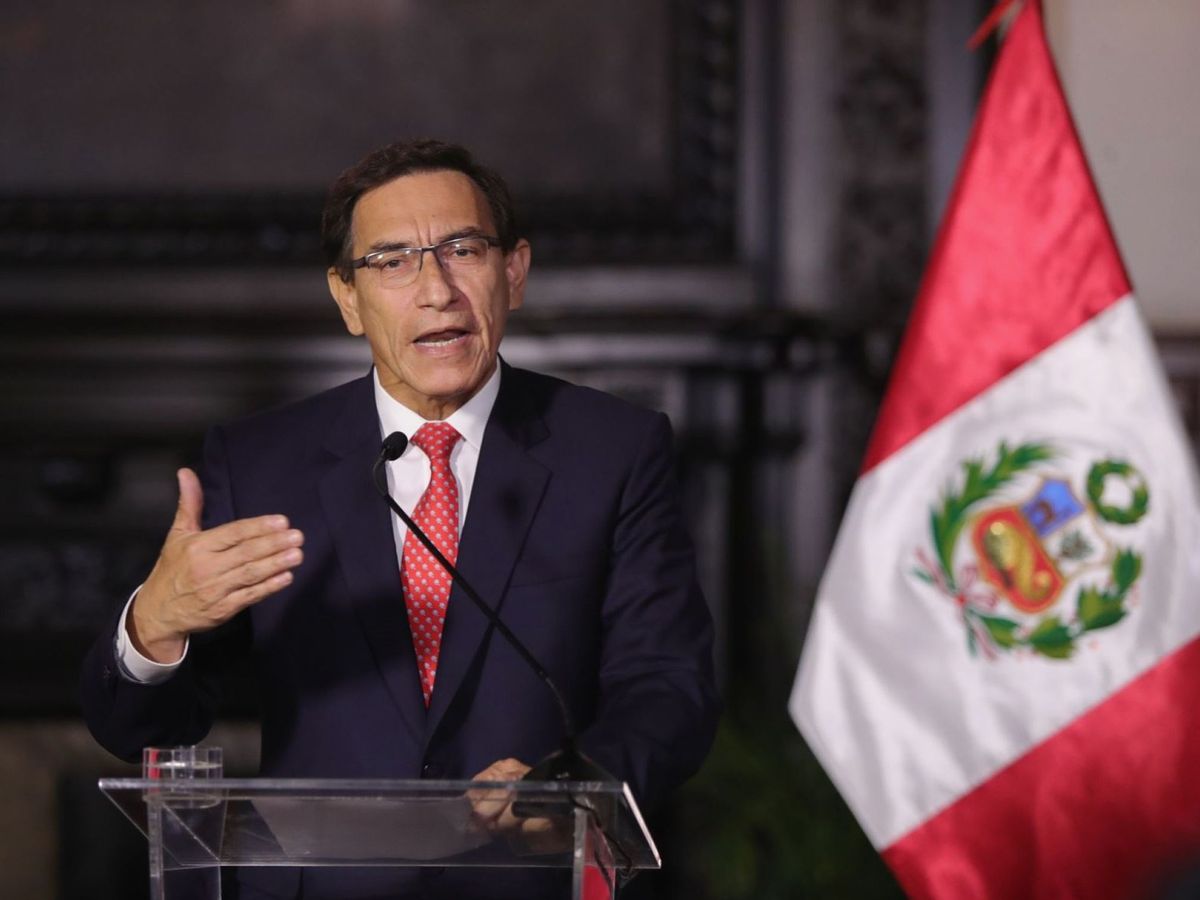 Foto: El presidente de Perú, Martín Vizcarra. (EFE)
