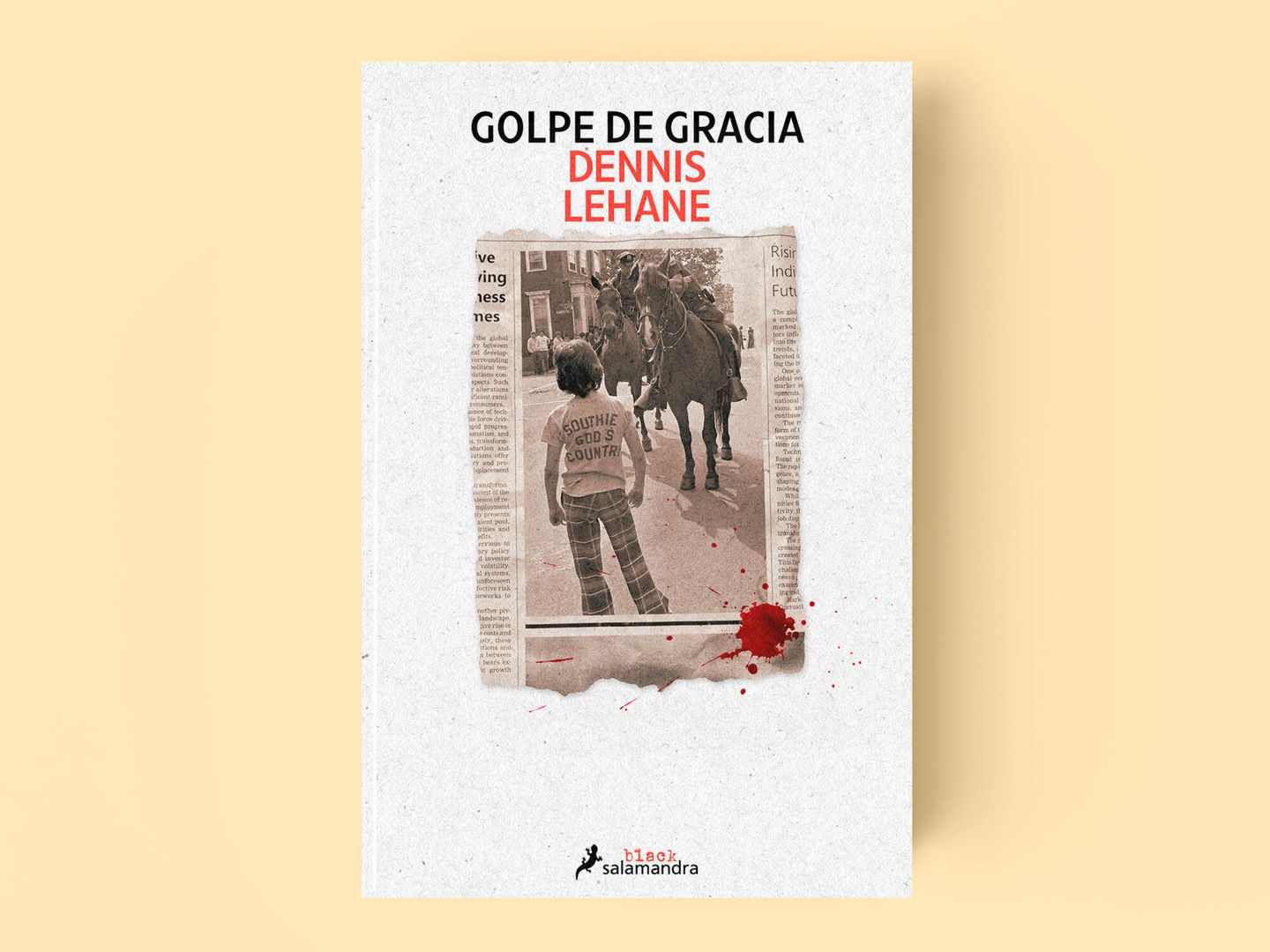 Portada de 'Golpe de Gracia', la nueva y esperada novela de Dennis Lehane.