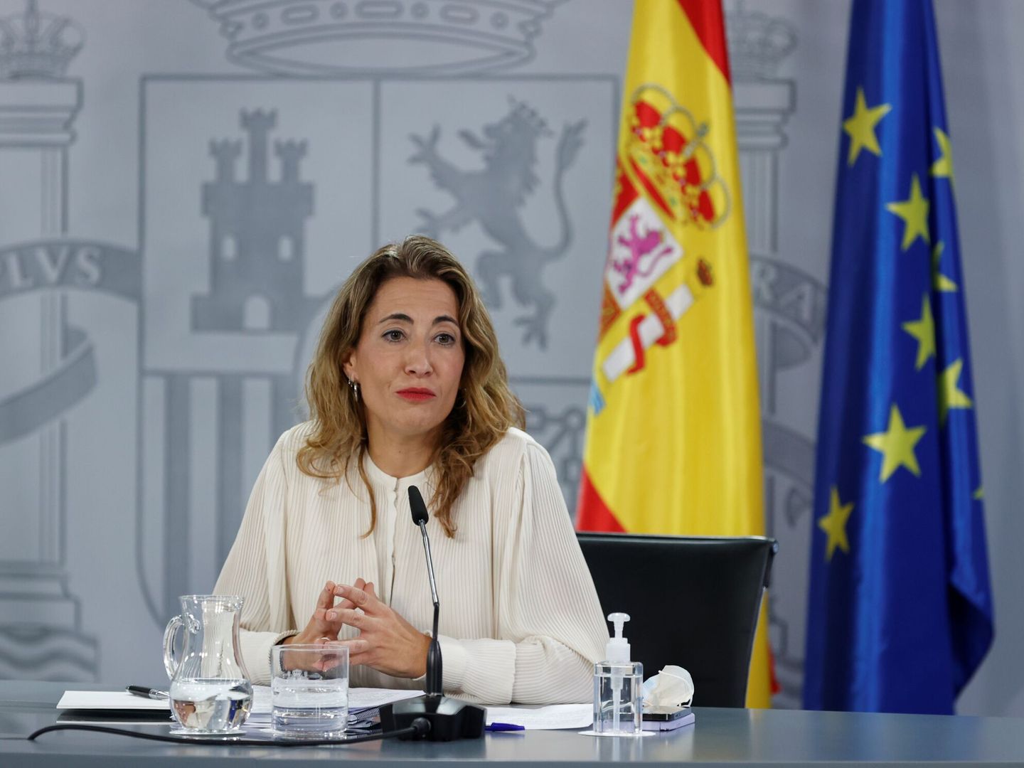 La ministra de Transportes, Movilidad y Agenda Urbana, Raquel Sánchez. (EFE)