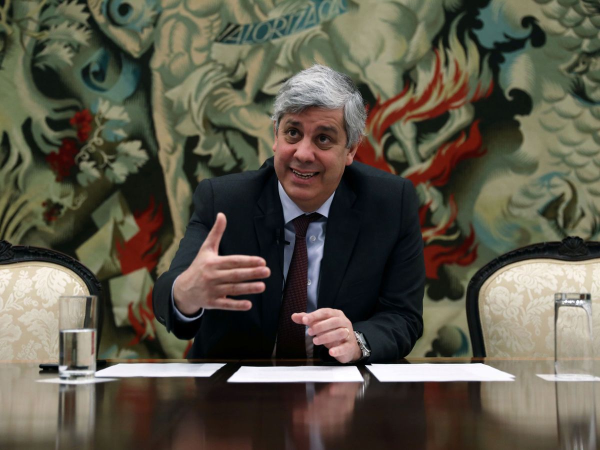 Foto: El presidente del Eurogrupo, Mário Centeno. (Reuters)