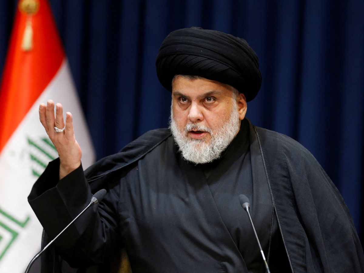 Foto: El clérigo chií Muqtada al Sadr. (Reuters/Alaa Al-Marjani)