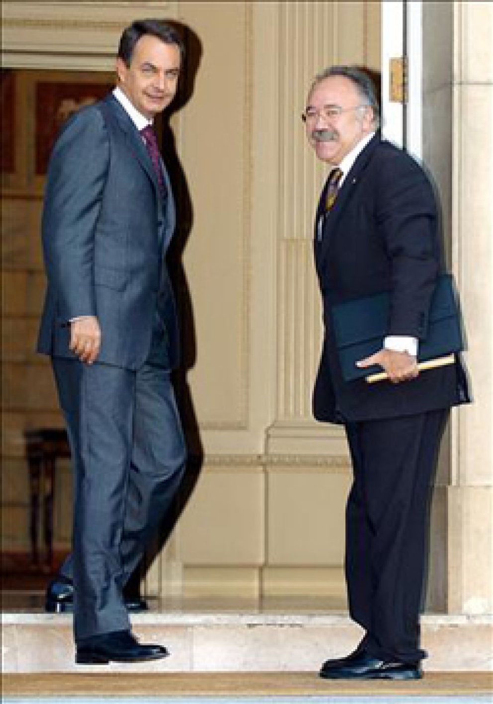 Foto: Carod no se hará la foto con Zapatero