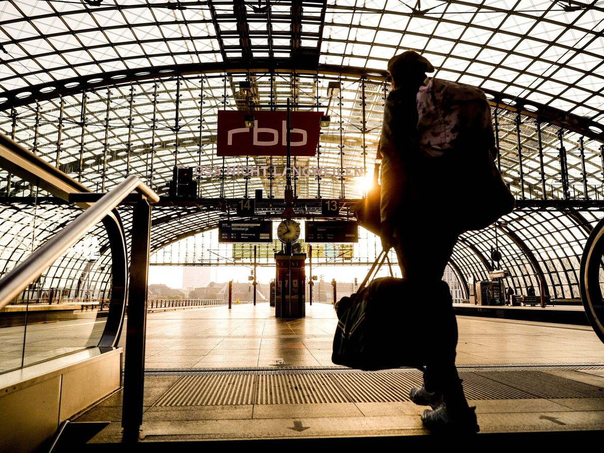 Foto: La Estación Central de Berlín. (EFE)
