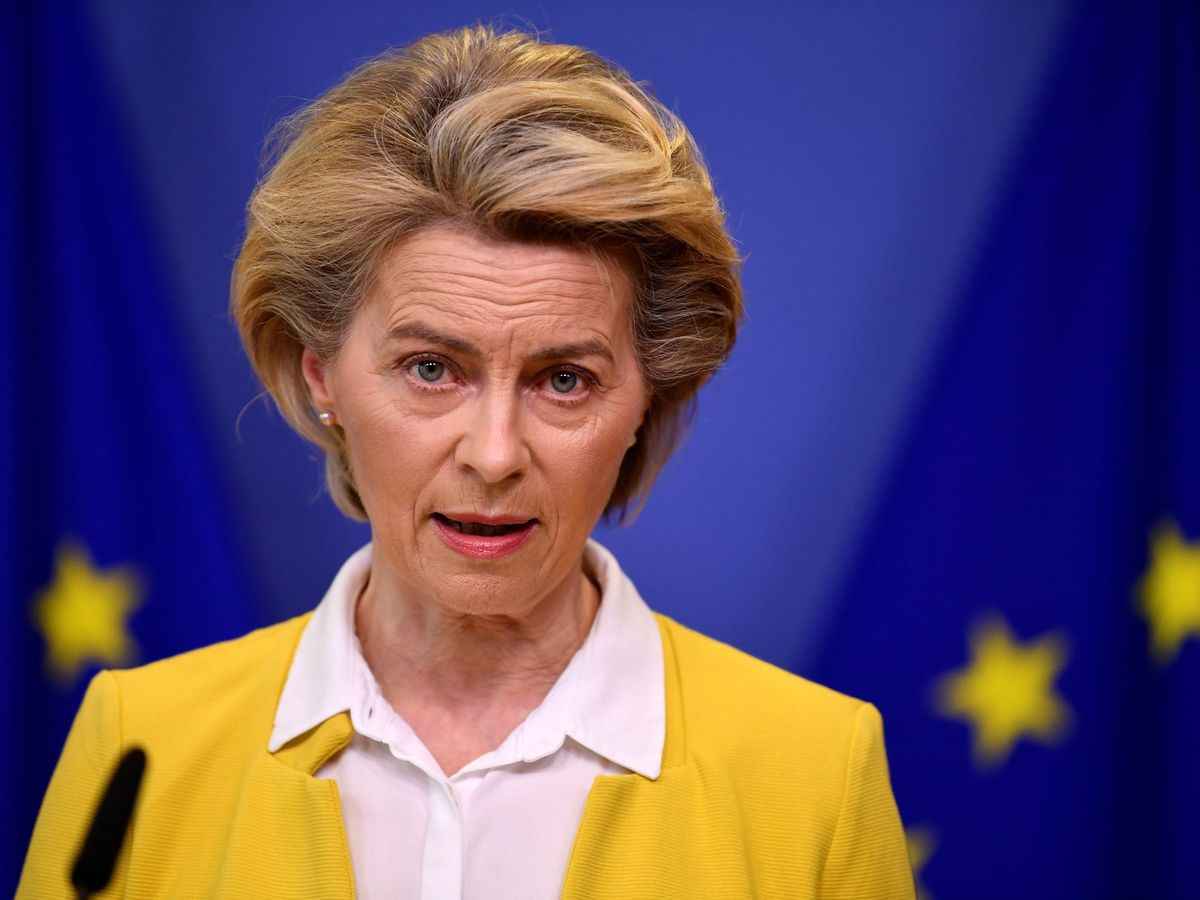 Foto: La presidenta de la Comisión Europea, Ursula von der Leyen. (Reuters)