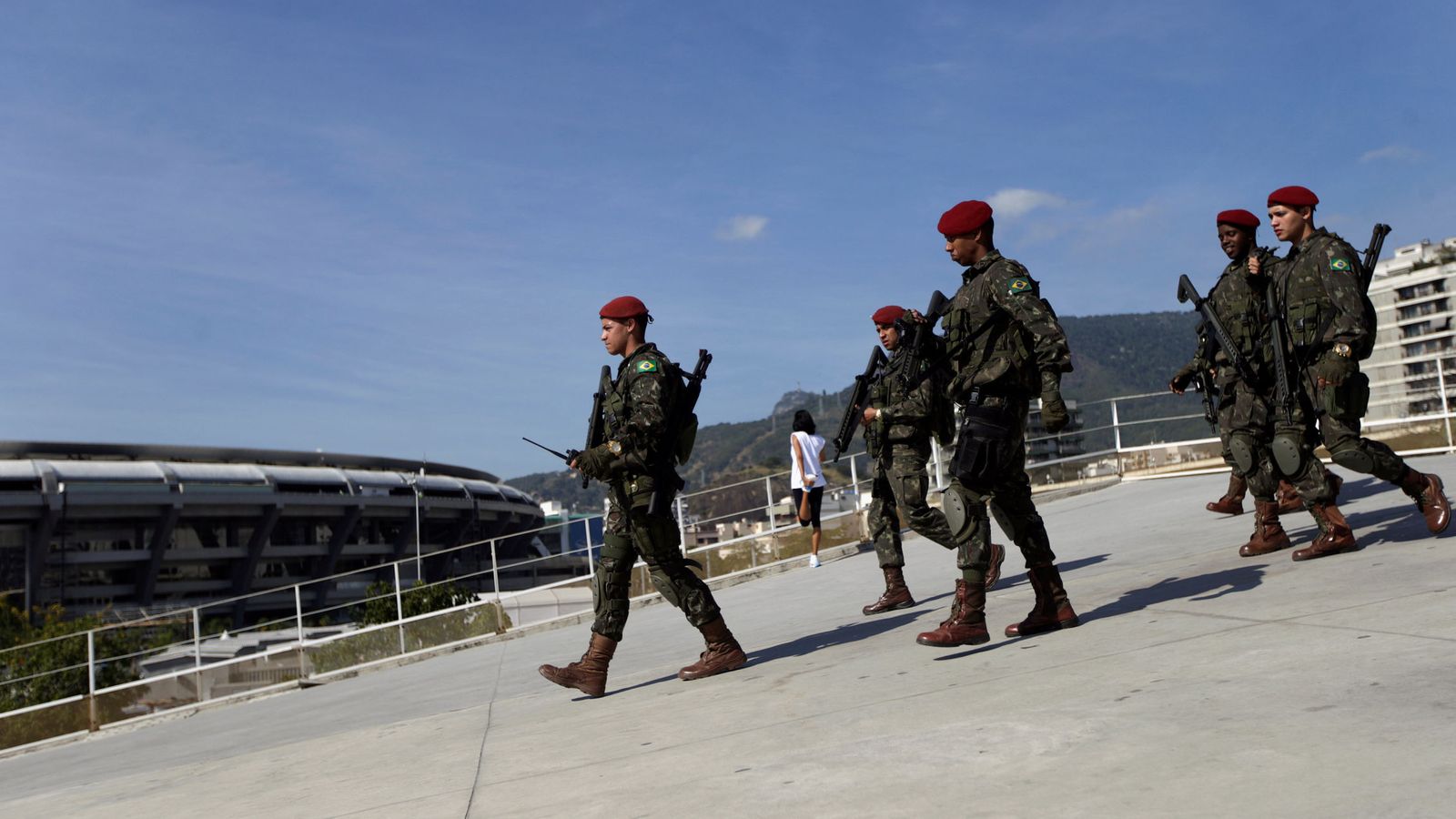 Foto: Seguridad en Maracaná (Reuters)