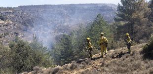 Post de Mejora la evolución del incendio de Castellón y Teruel tras arrasar casi 4.000 hectáreas