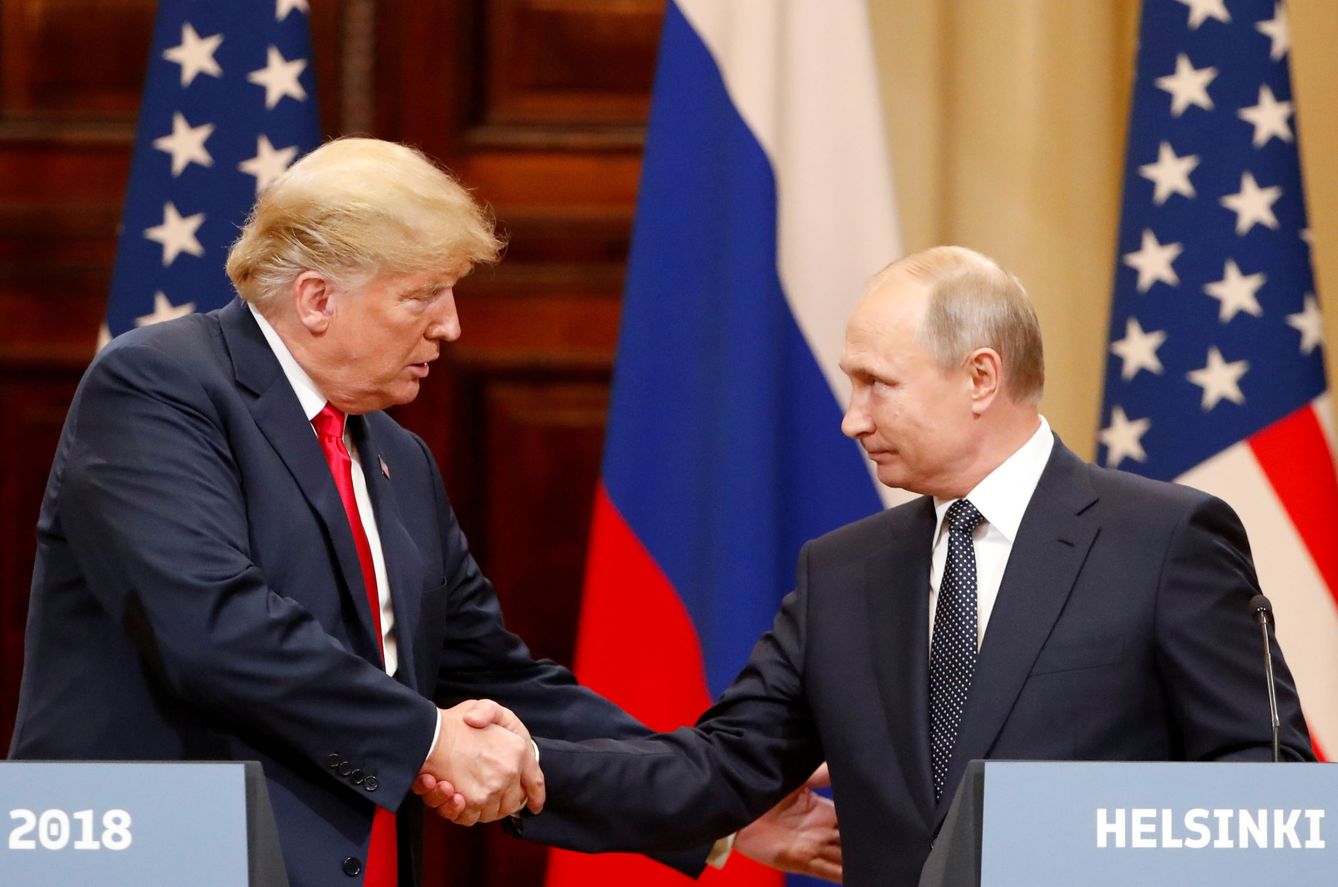 Donald Trump y Vladimir Putin. (Reuters)