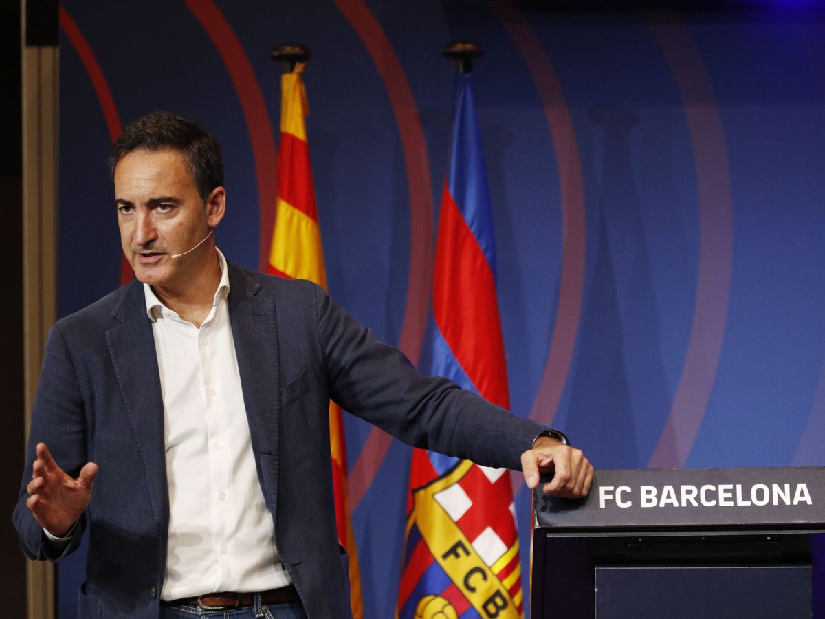 Foto: Ferrán Reverter, director general del Barcelona. (Reuters)