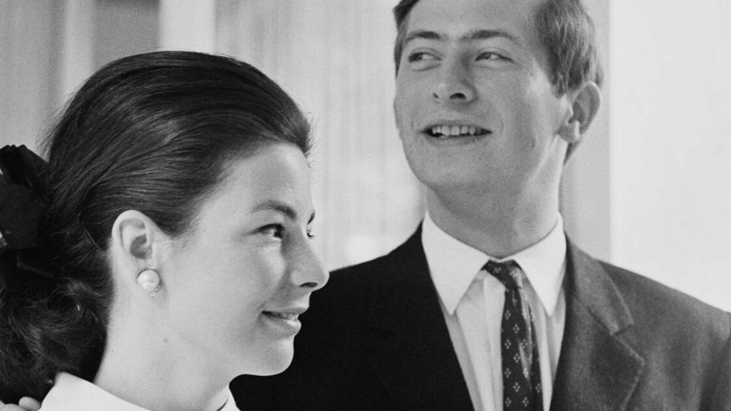  El príncipe Hans y su mujer Marie, en una imagen de 1967. (Getty)
