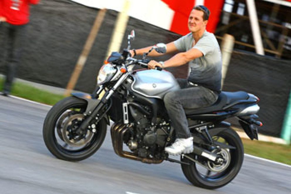Foto: Schumacher, dado de alta tras su caída en moto