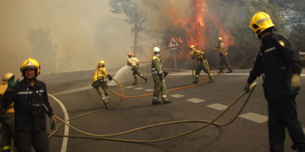 Foto: Los bomberos a los que no llamó la Diputación de Málaga: “Hubiéramos trabajado gratis”