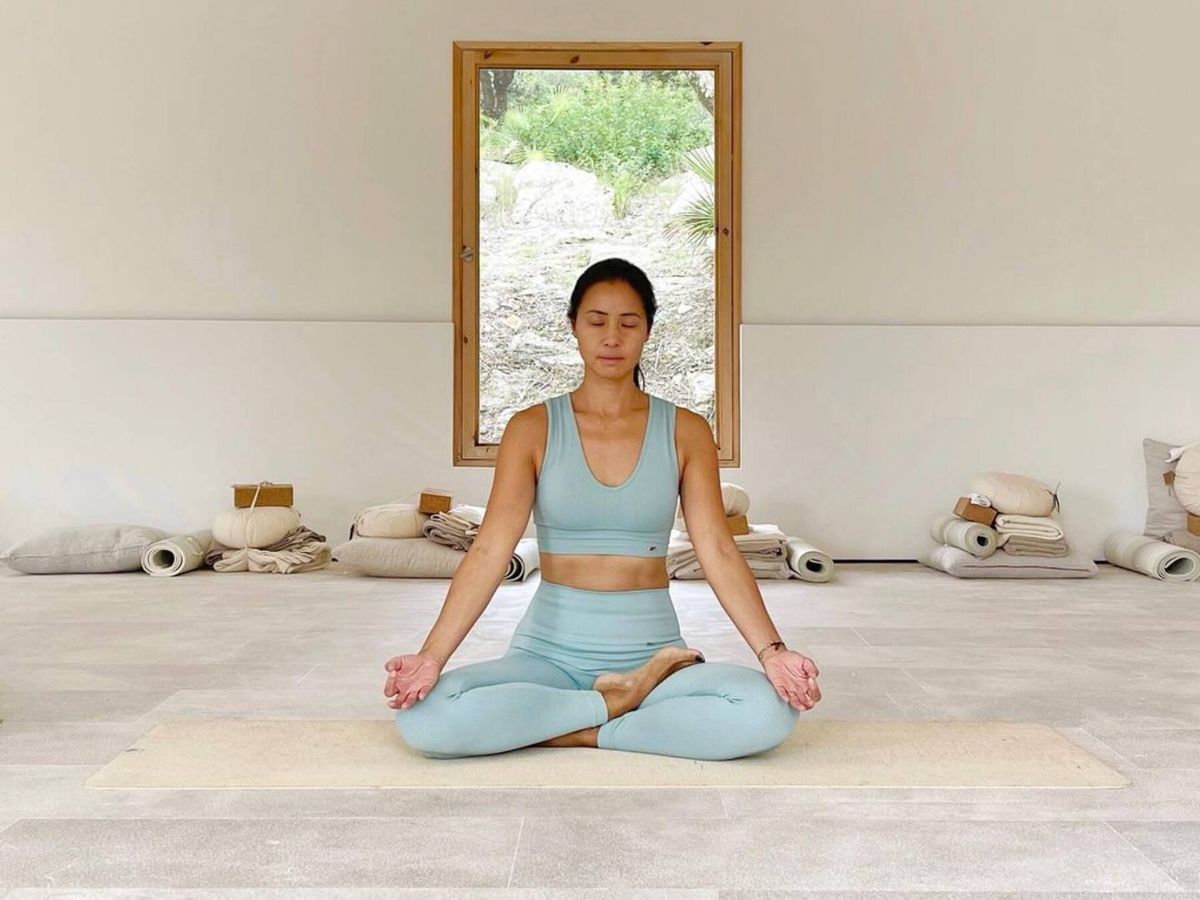 Foto: Xuan Lan nos invita a darle una oportunidad a la meditación guiada. (Instagram @xuanlanyoga)