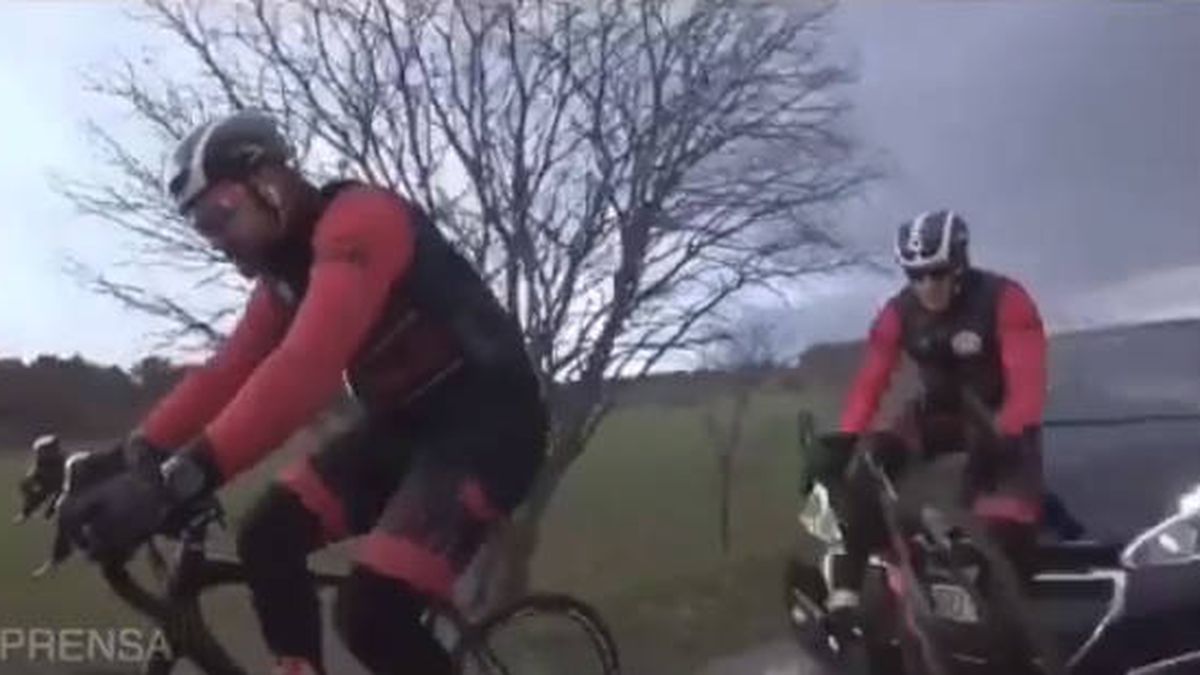 Dani Rovira publica el vídeo del atropello que sufrió cuando iba en bicicleta en un rodaje