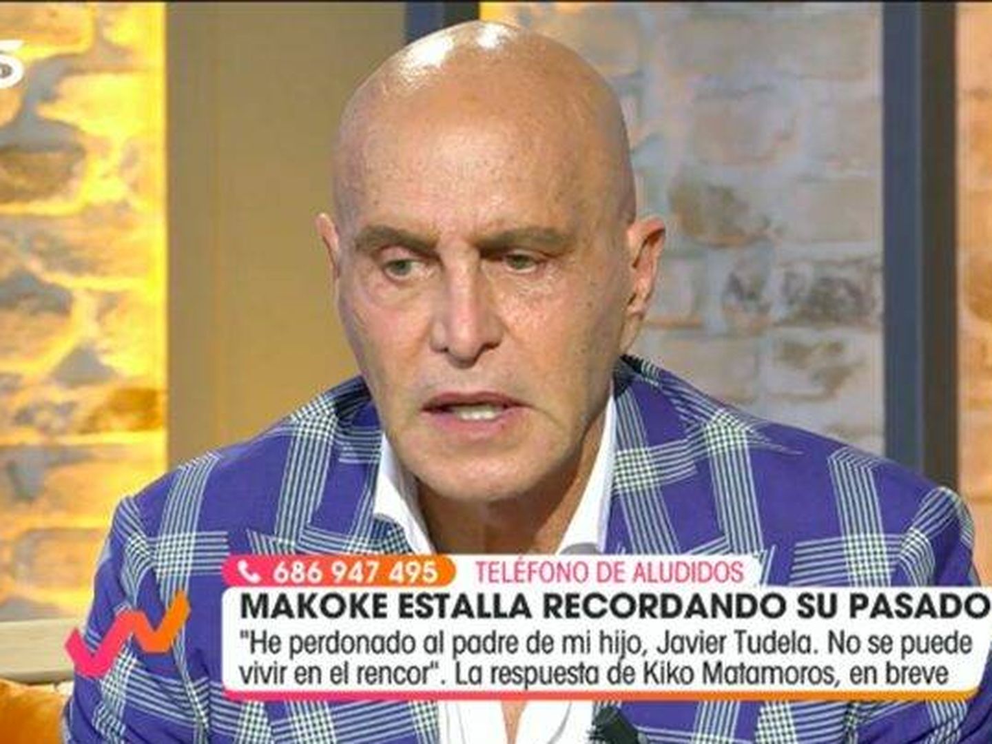 Kiko Matamoros, en 'Viva la vida'. (Telecinco)