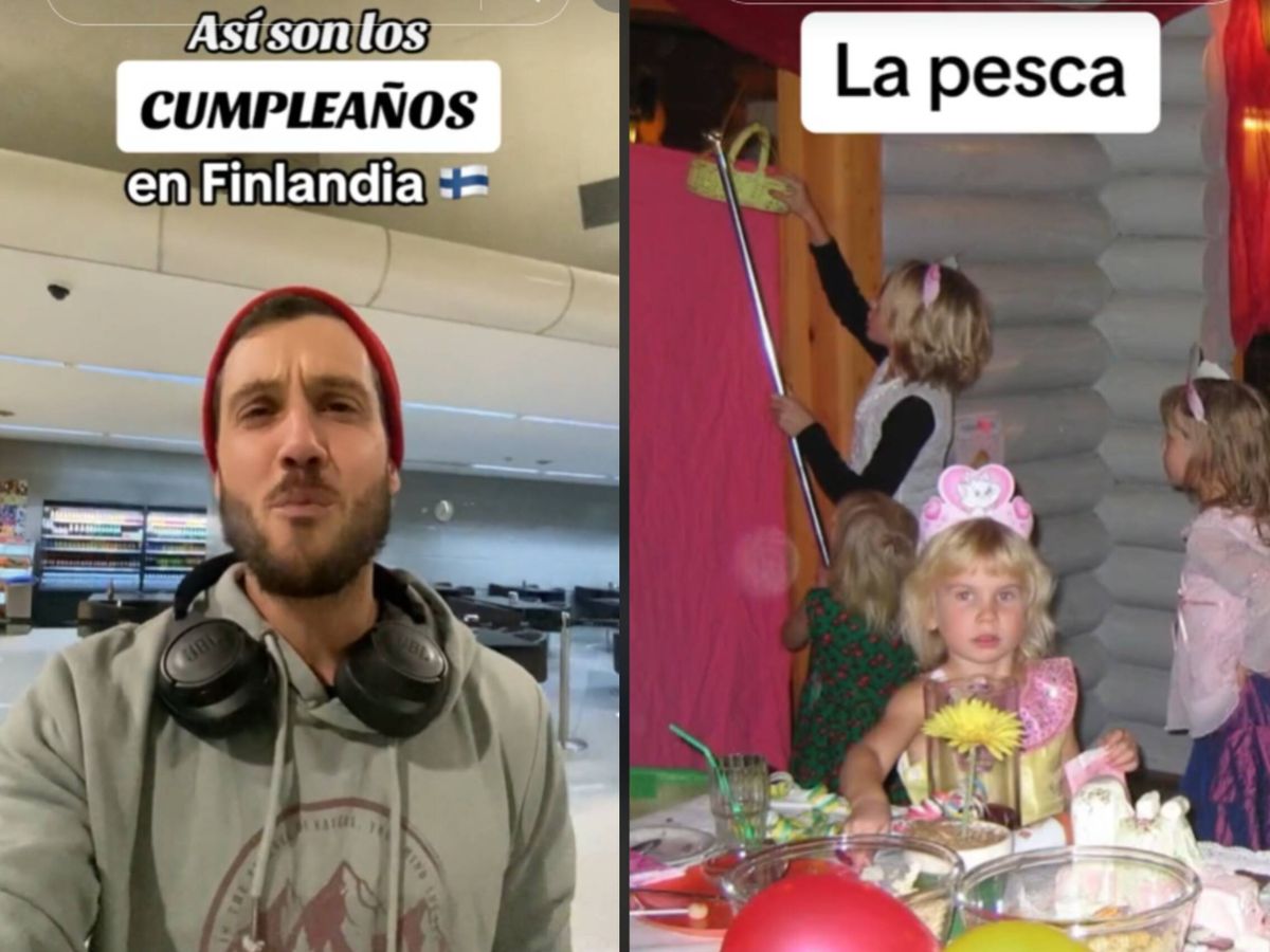 Foto: Este joven, que reside en Finlandia, ha querido dar algún detalle sobre cómo se celebran las fiestas de cumpleaños en este país. (TikTok/@1000experiencias)