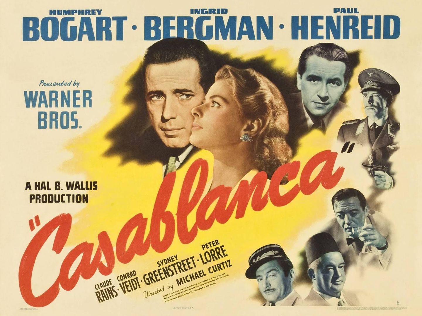 'Casablanca' (Warner Bros.)
