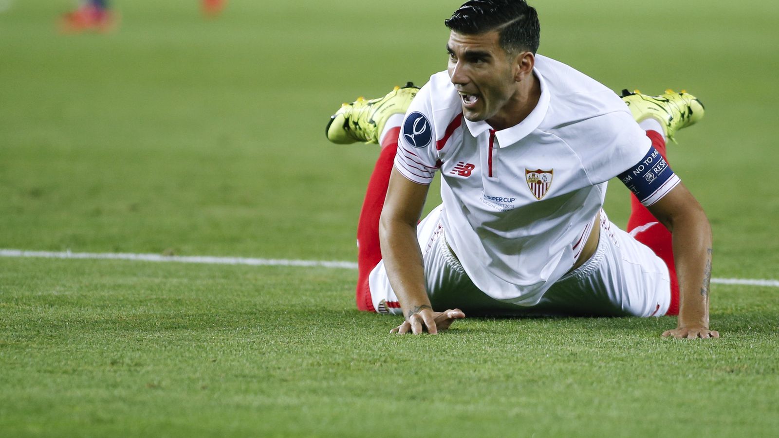 Foto: Reyes durante la Supercopa de Europa (Reuters).