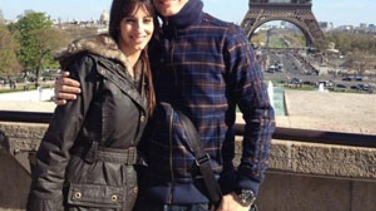 Christian Gálvez y Almudena Cid se escapan de vacaciones a París