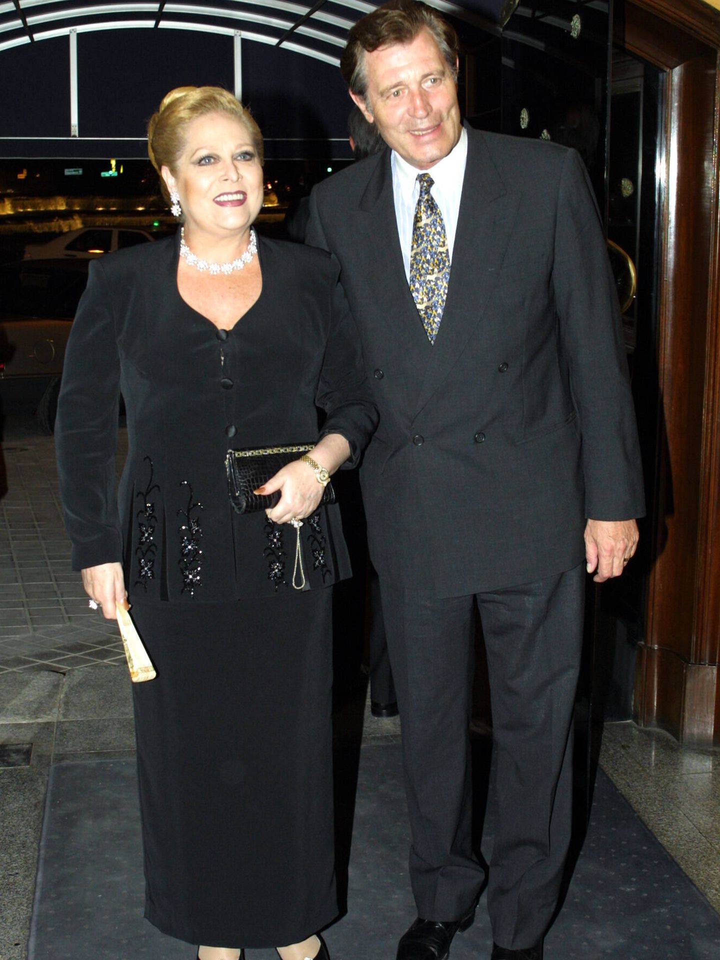 Concha Márquez Piquer y su marido, Ramiro Oliveros. (Gtres)