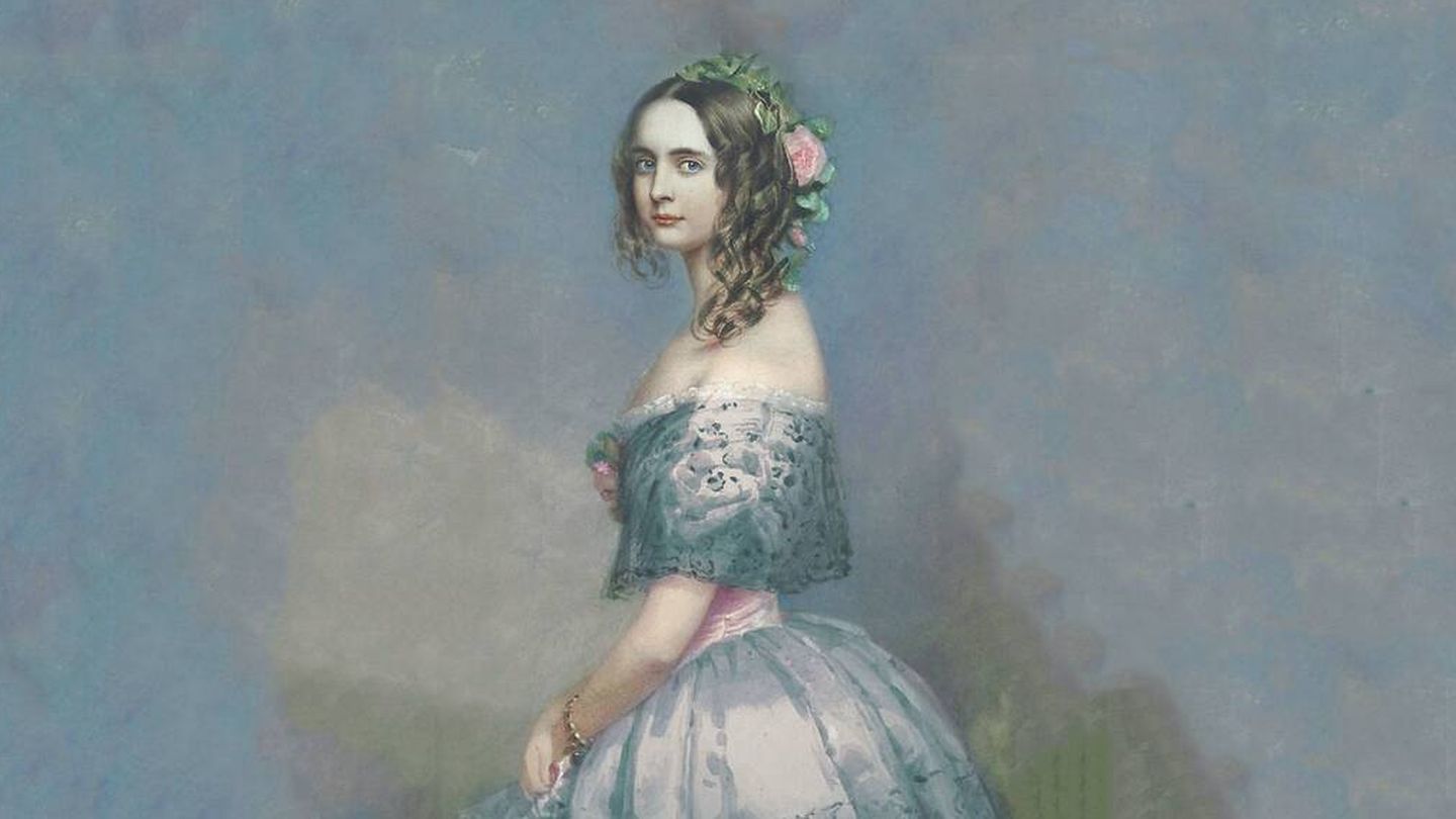 Retrato de la princesa Alexandra de Baviera en 1847. (Wikimedia)