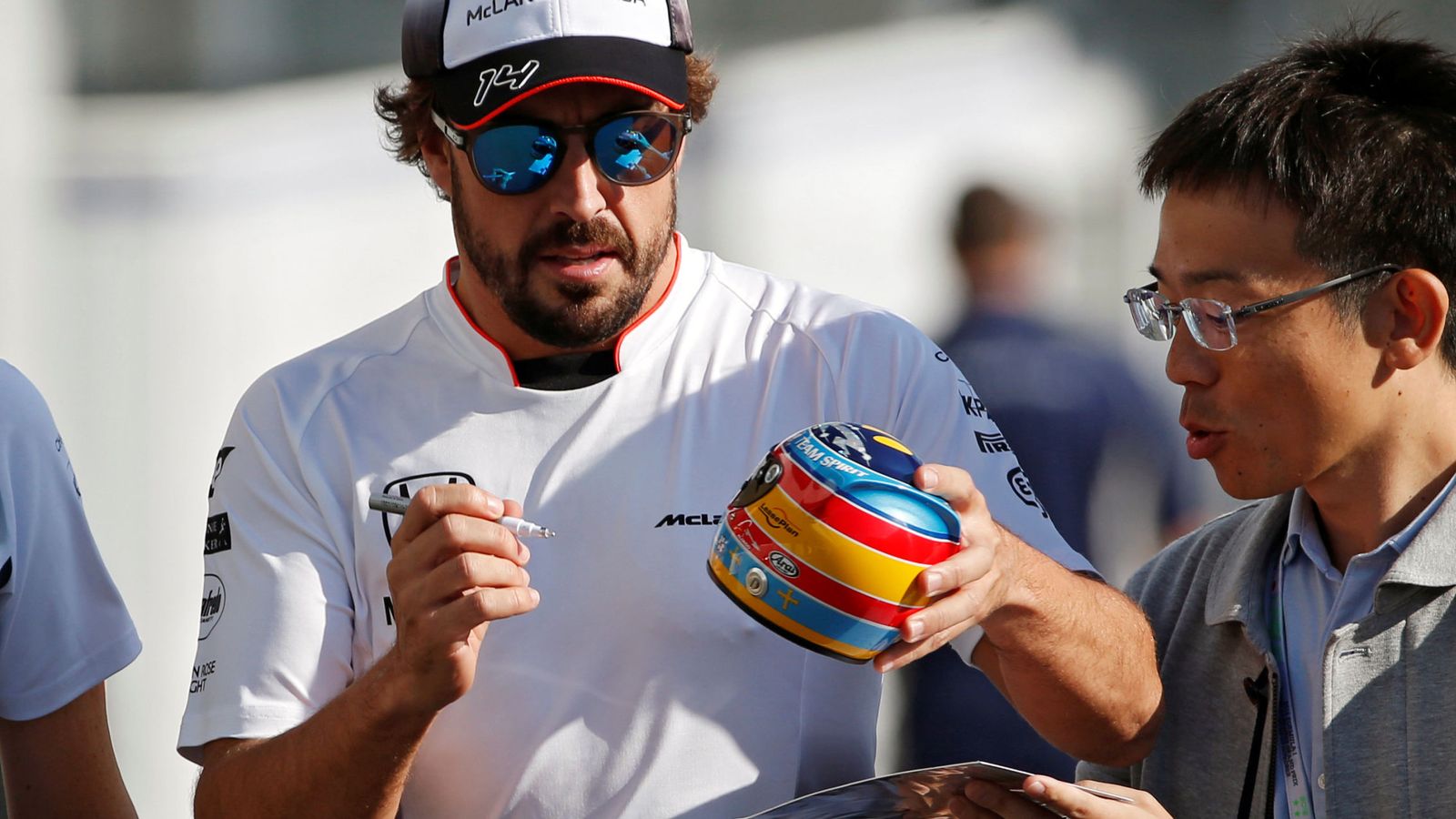 Foto: Fernando Alonso, este jueves en el circuito de Suzuka.