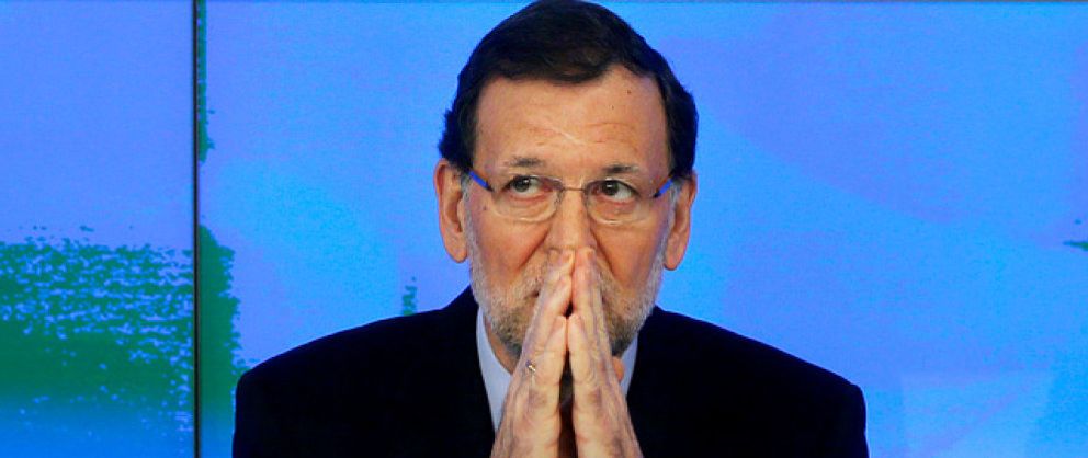 Foto: Mariano Rajoy : "Es falso. Nunca he recibido ni repartido dinero negro y no abandonaré"