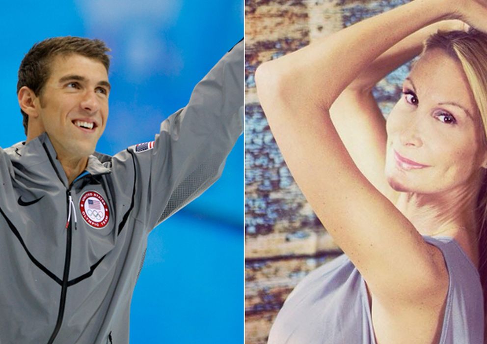 Foto: Michael Phelps y su novia, Taylor (Gtres/Facebook)