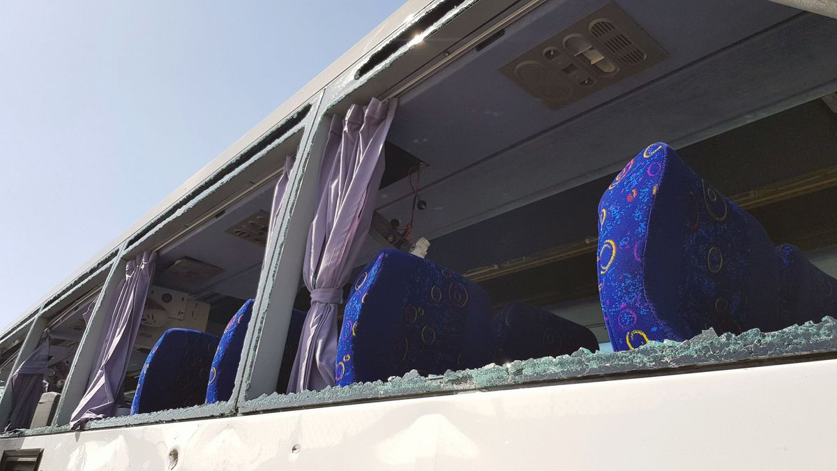 Varios heridos leves tras una explosión junto a un autobús de turistas en Egipto