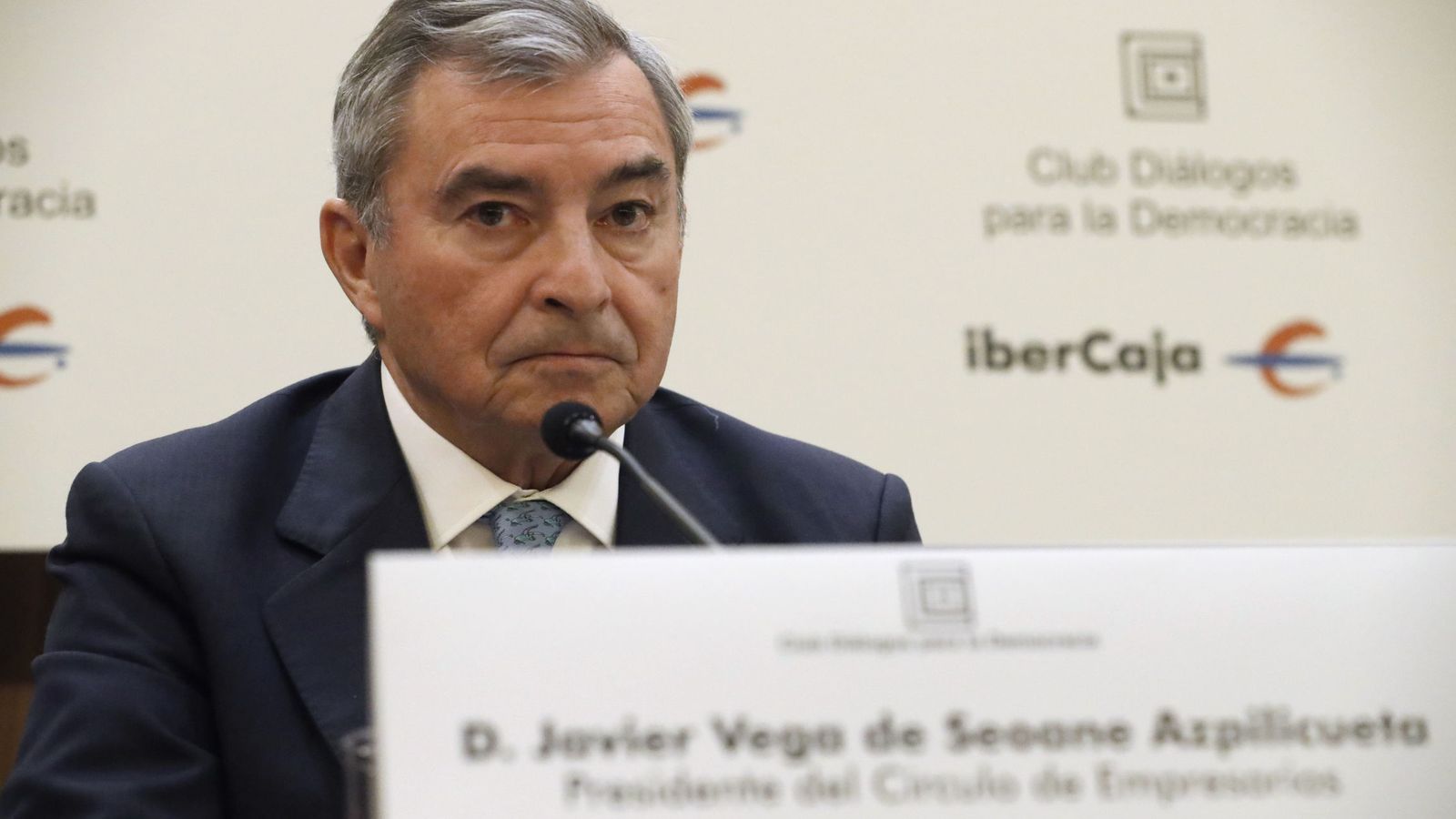 Foto: El presidente del Círculo de Empresarios, Javier Vega de Seoane. (EFE)