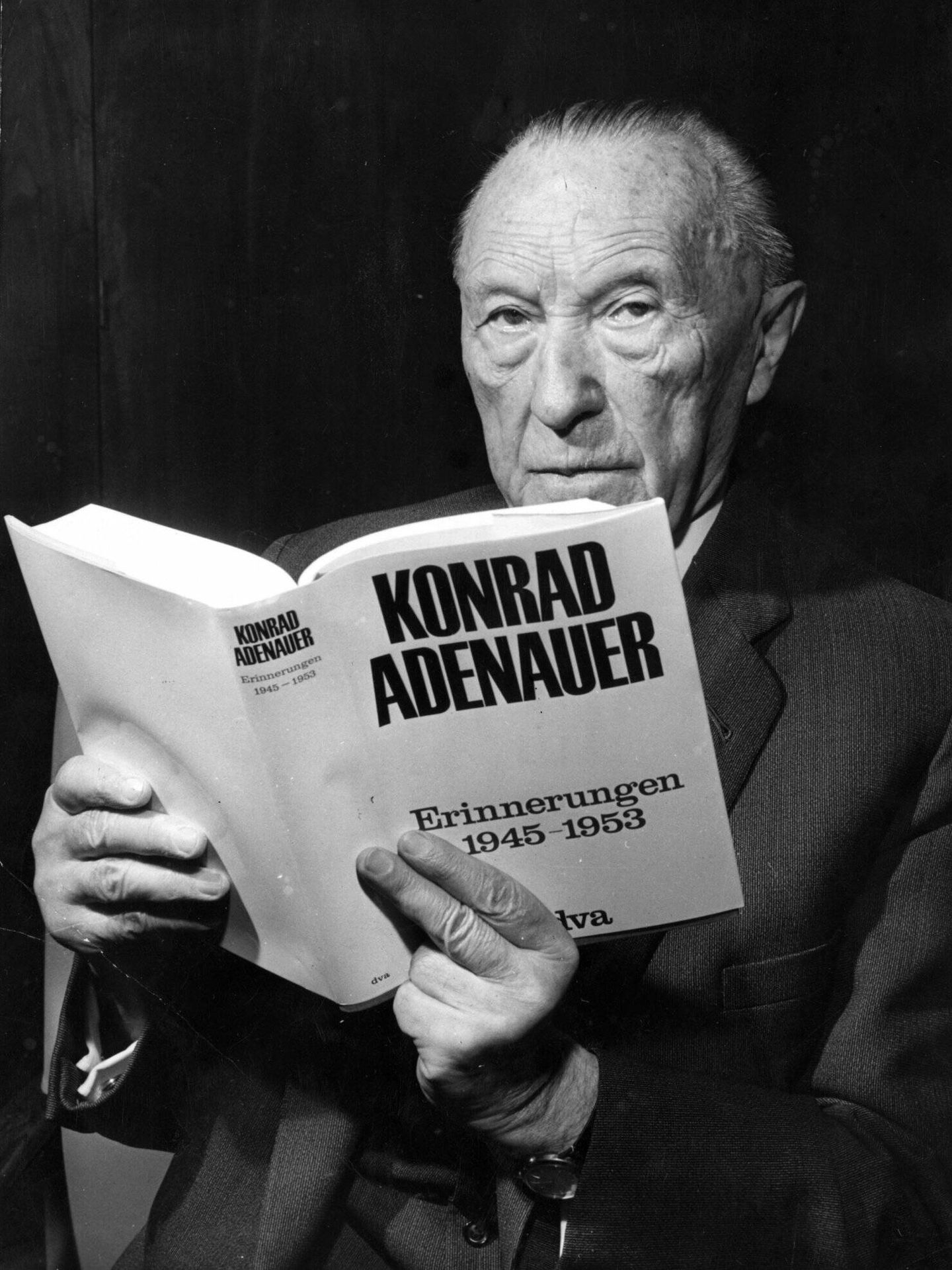 El canciller Konrad Adenauer 