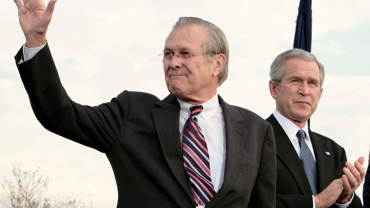 Muere Rumsfeld, exsecretario de Defensa de EEUU y uno de los arquitectos de la guerra de Irak