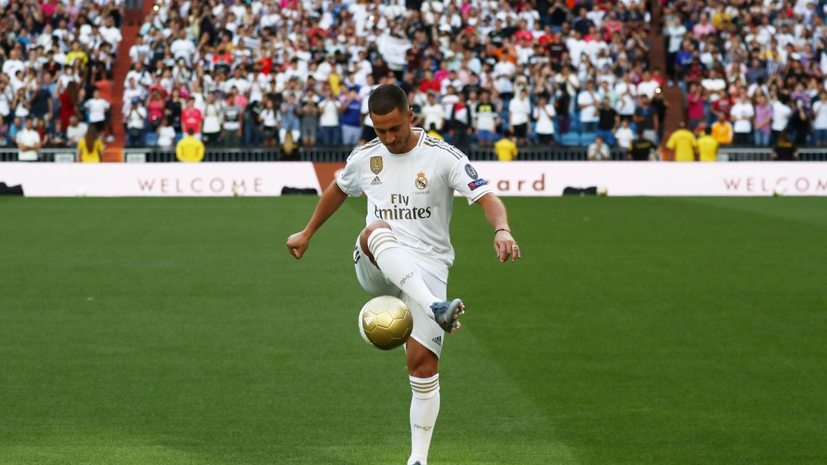 Así ha sido la presentación de Eden Hazard: "Jugar en el Real Madrid era mi sueño"