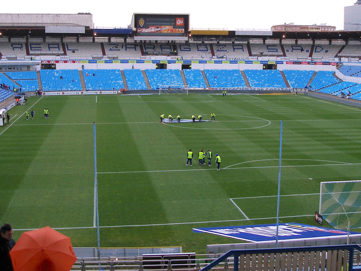 Foto:  Estadio municipal de la Romareda de Zaragoza. (Wikipedia/Migueltrzn)