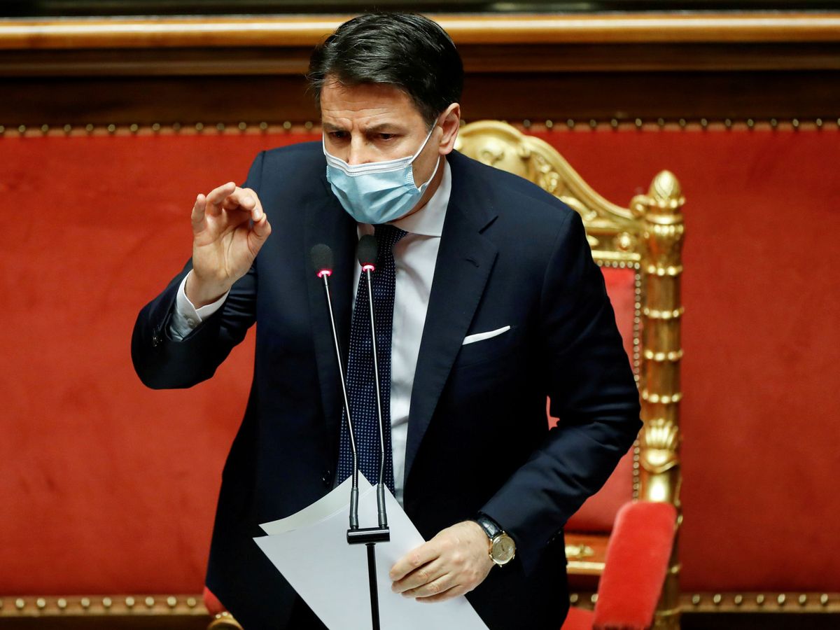 Foto: El primer ministro italiano, Giuseppe Conte. (Reuters)