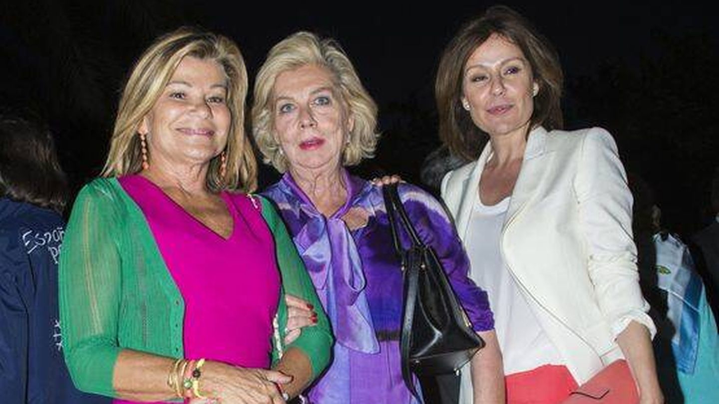 Cari Lapique, Mercedes Domecq y Nuria González. (Cordon Press)