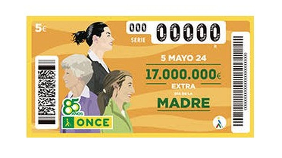 Comprobar cupón de la ONCE: resultados  del sorteo Extra Día de la Madre del domingo 5 de mayo