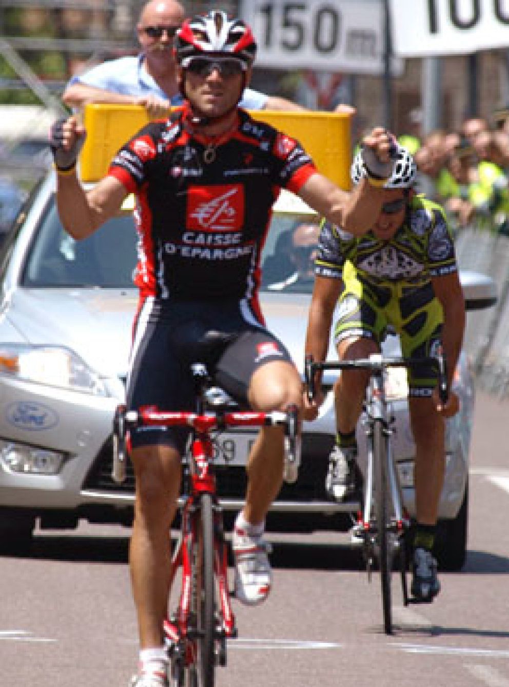Foto: Valverde, con "hambre de bicicleta"