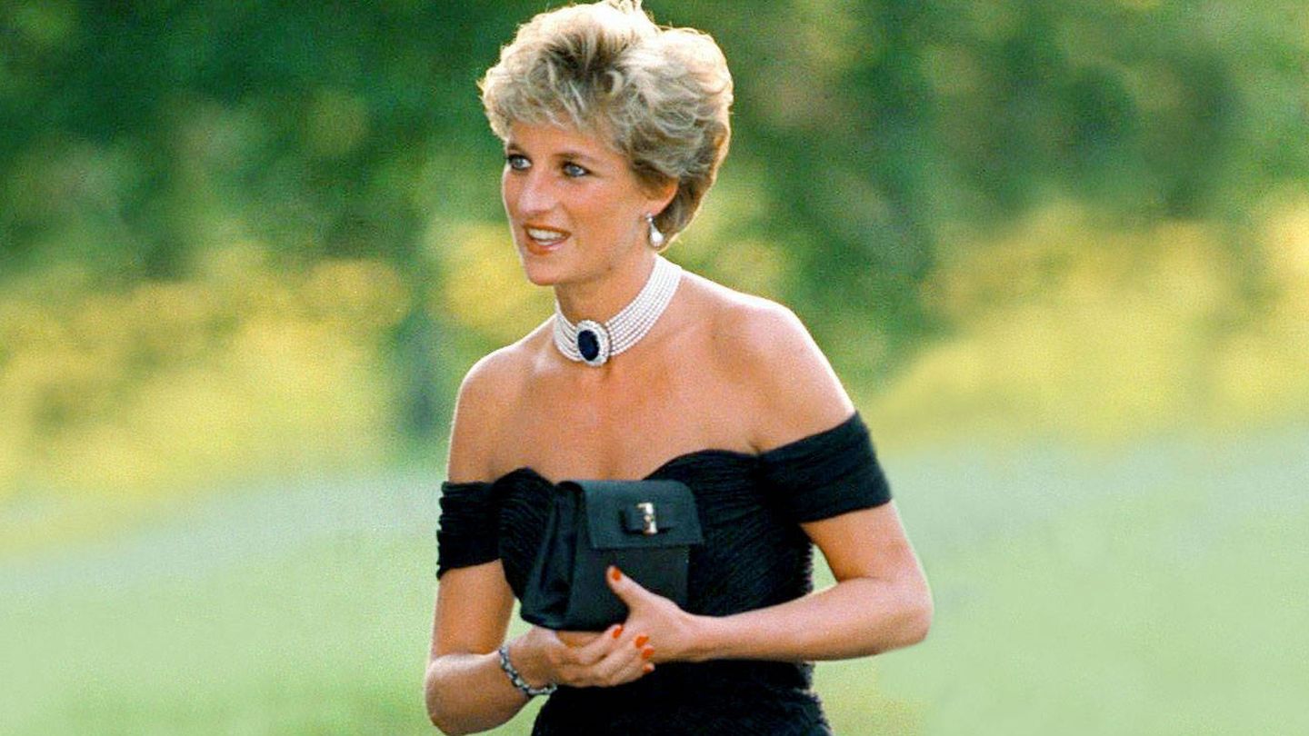 El maquillaje de Diana de Gales, el día del vestido de la venganza. (Cordon Press)