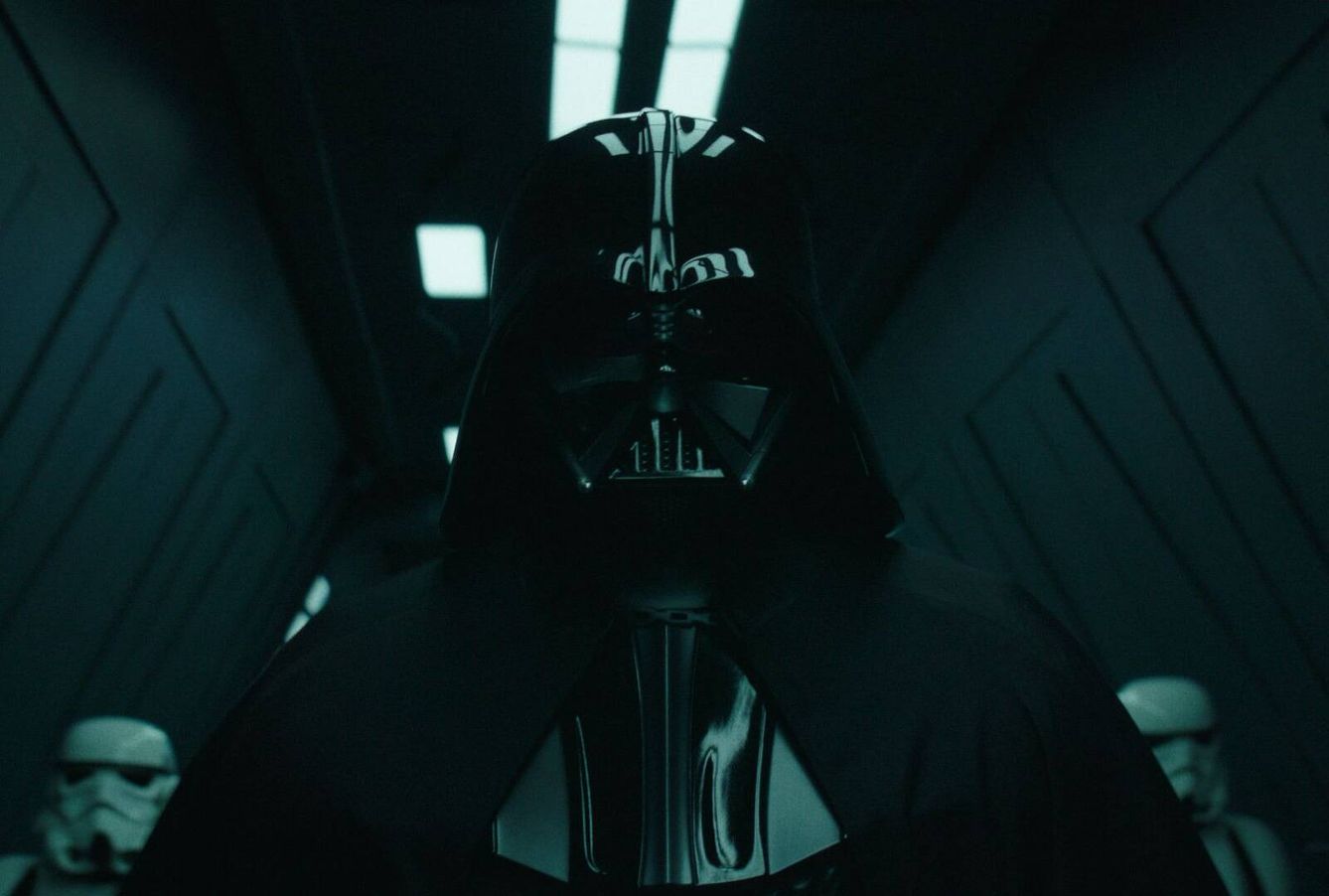 Darth Vader en un fotograma de 'Obi-Wan Kenobi'. (Disney)