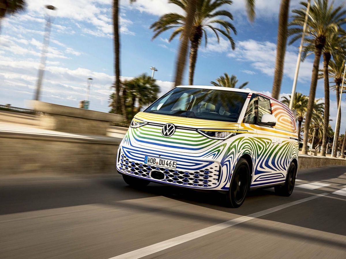 Foto: El ID.Buzz llegará a España a finales de este 2022. (Volkswagen)