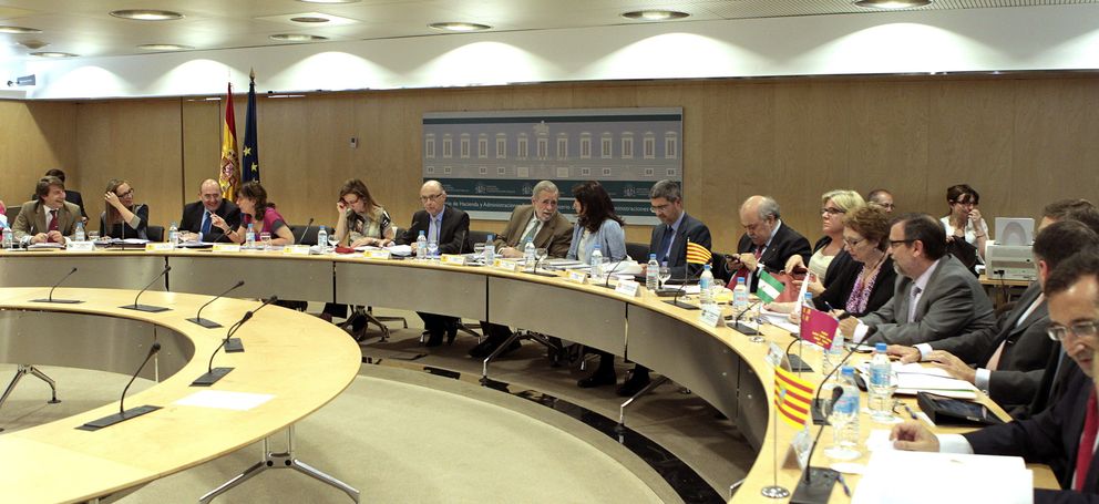 Teunión del Consejo de Política Fiscal y Financiera (CPFF). (EFE)