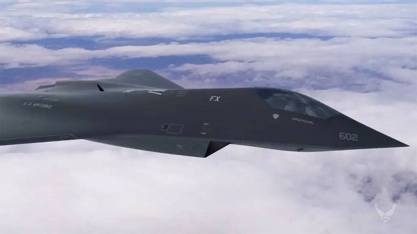 Foto: Un concepto del caza de sexta generación del Ejército del Aire de los EEUU (USAF)