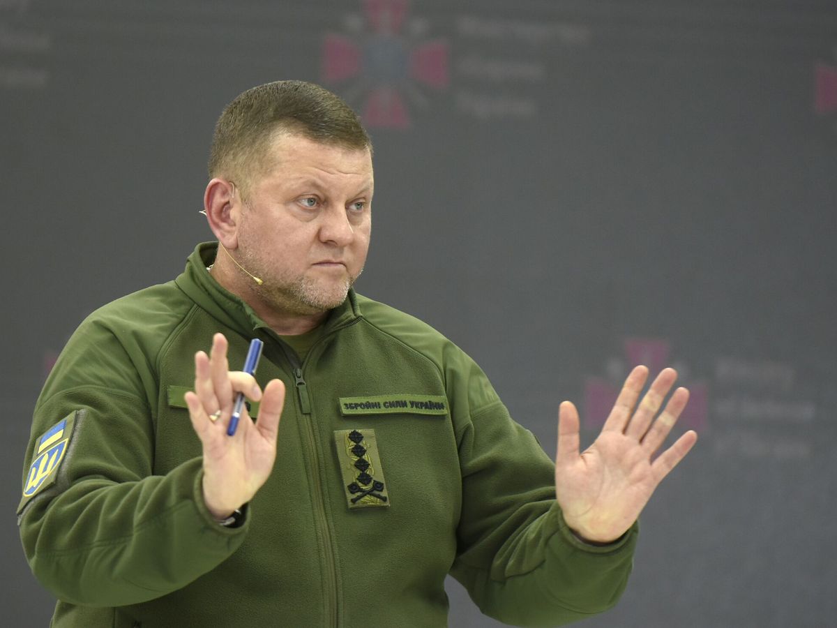Foto: El comandante en jefe de las Fuerzas Armadas ucranianas, Valerii Zaluzhny (Ukrinform/DPA)