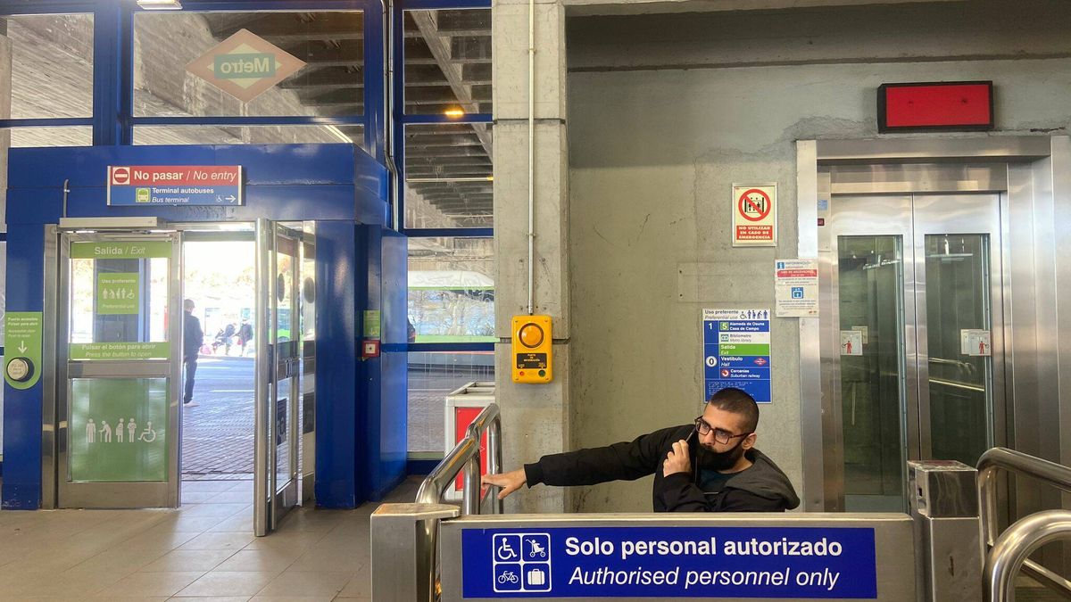 En silla de ruedas en el Metro de Madrid: al salir, pregunte primero si el ascensor funciona