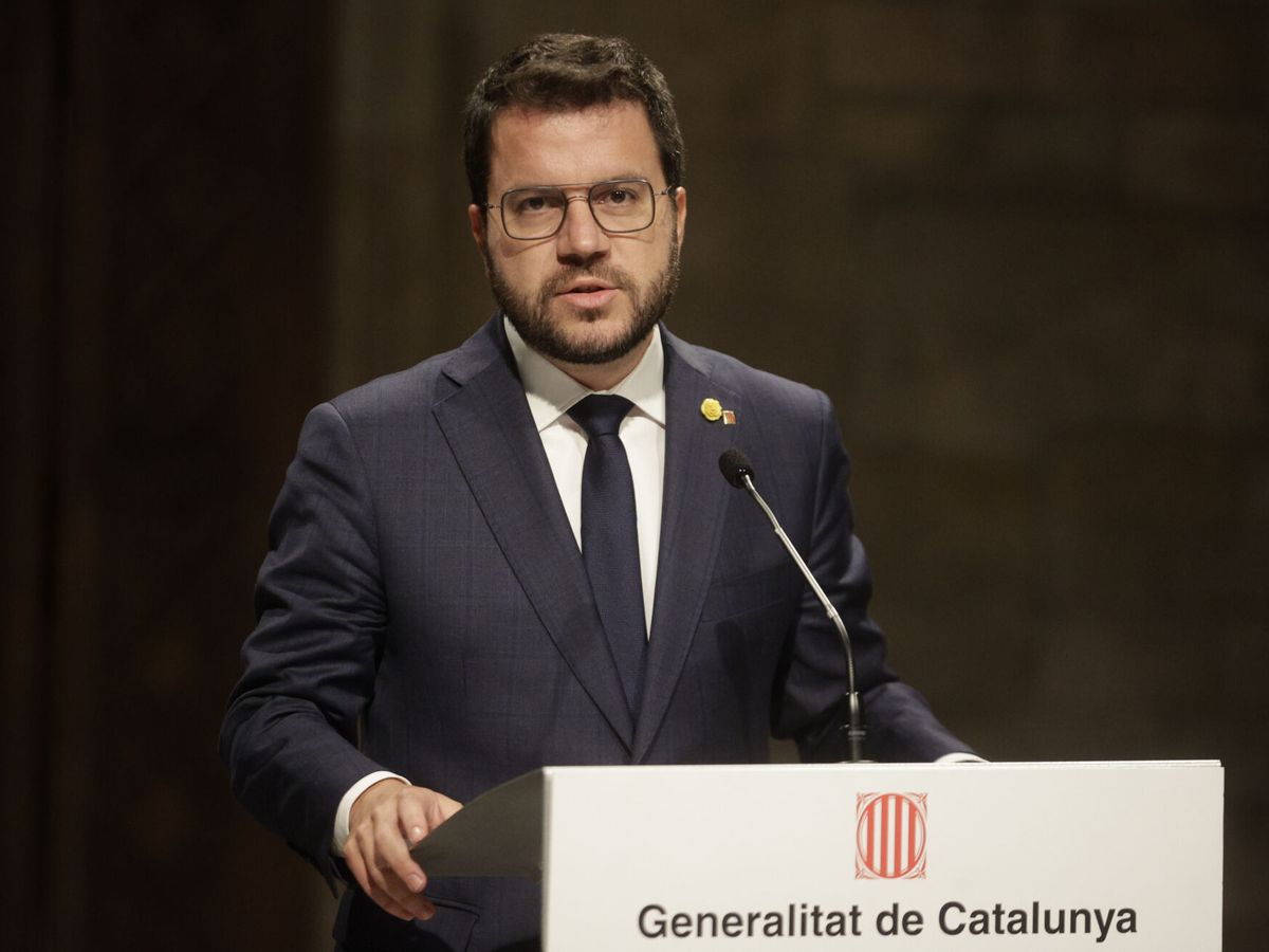 Foto: El presidente de la Generalitat de Cataluña, Pere Aragonès. (EFE/Quique García)