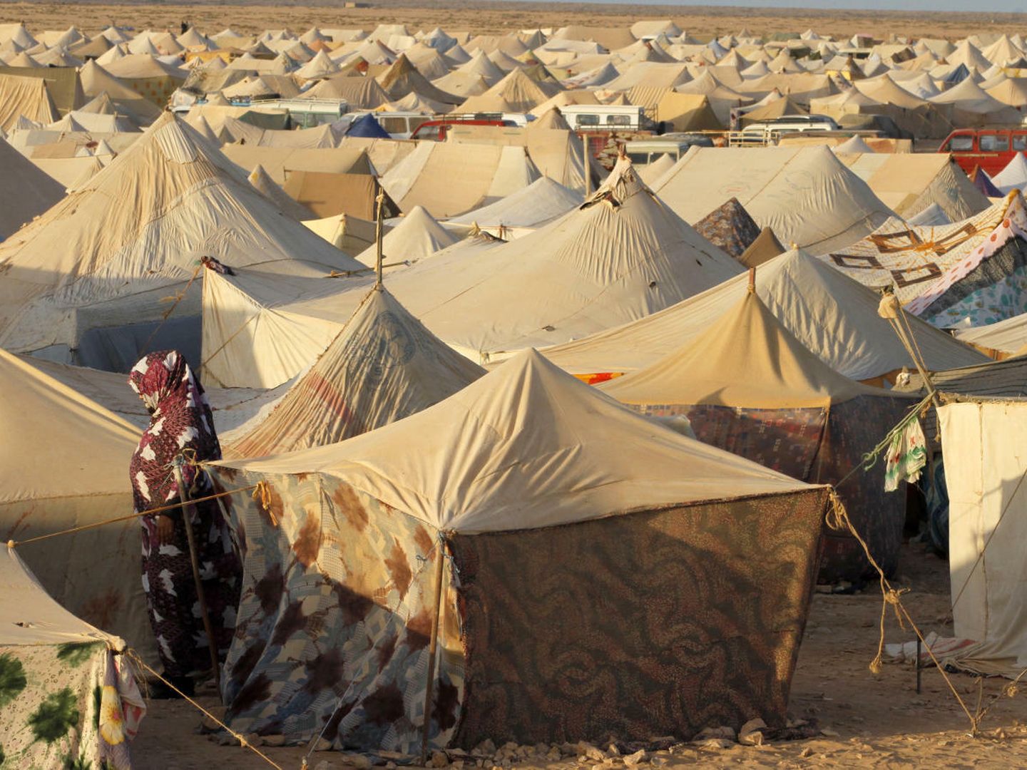 El campamento de agdaym izik, el 6 de noviembre de 2010. (reuters)