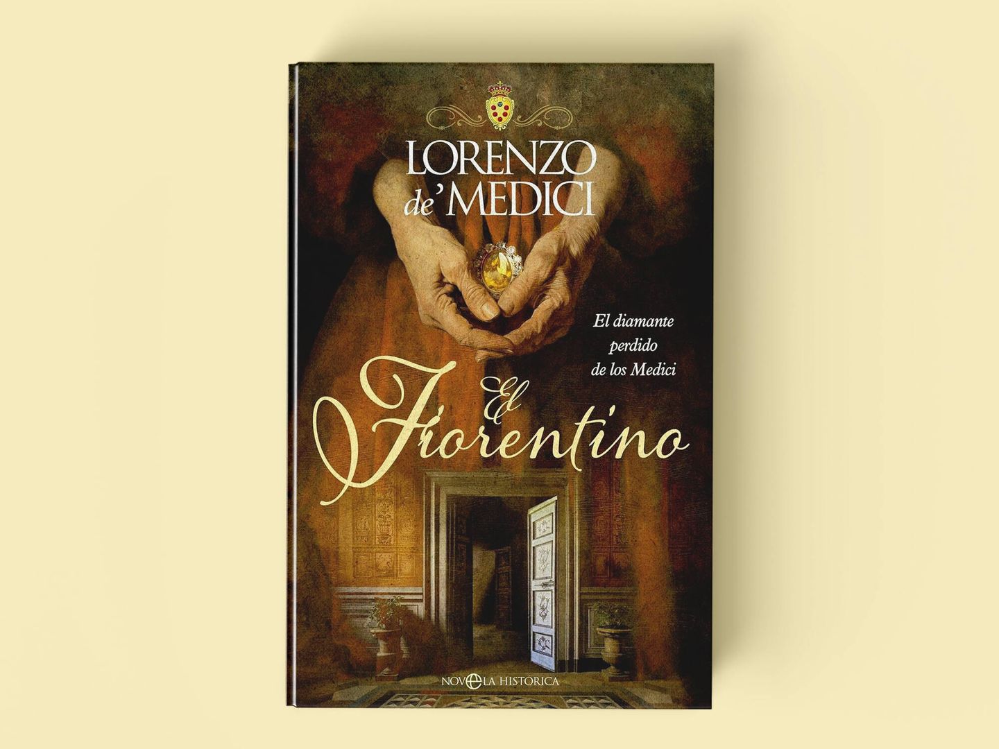 Portada de 'El Fiorentino', el thriller histórico de Lorenzo de Medici. 